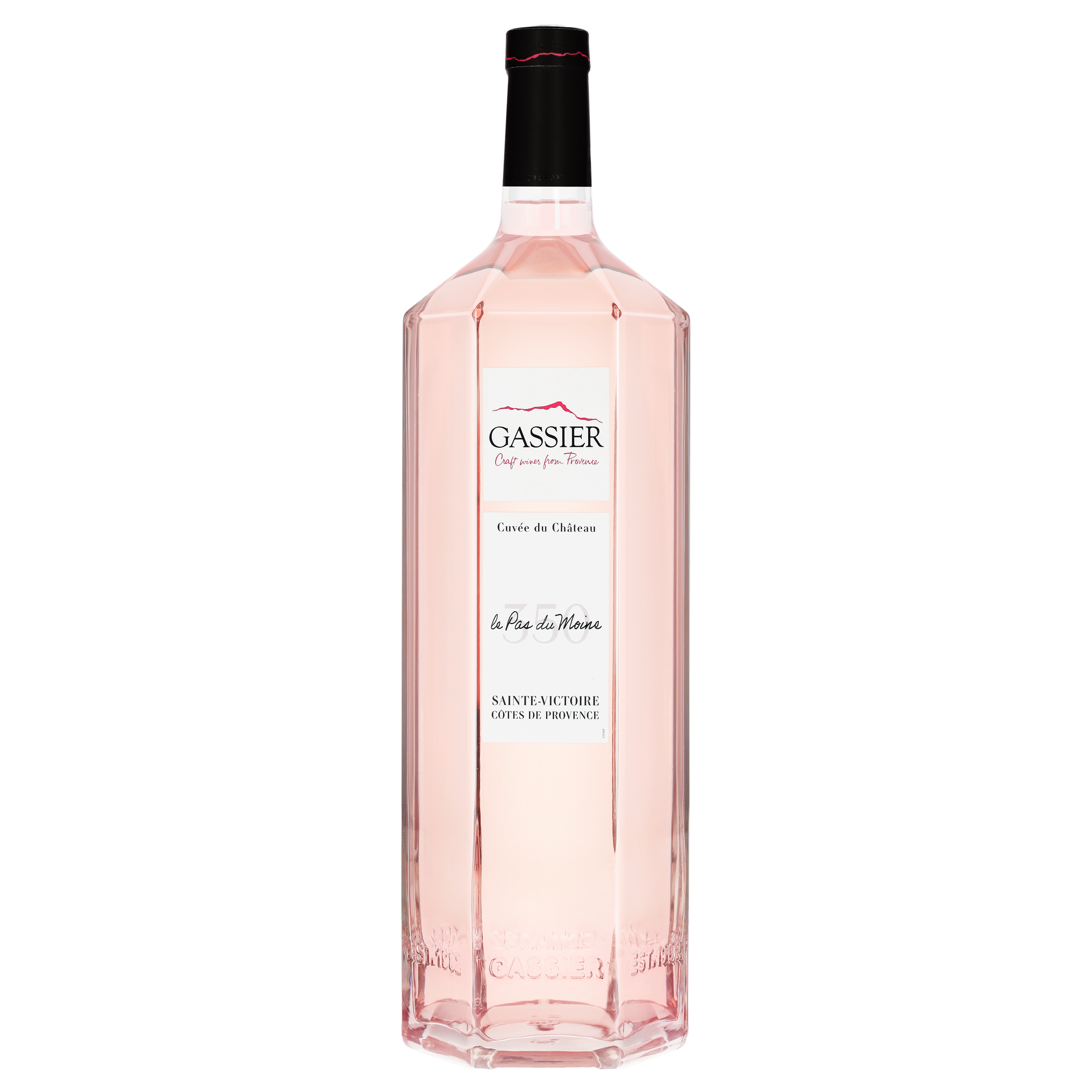Domaine Gassier Le Pas du Moine 350 AOP Côtes de Provence Sainte-Victoire "Magnum 150 cl" (2024/2025) Rosé - BIO
