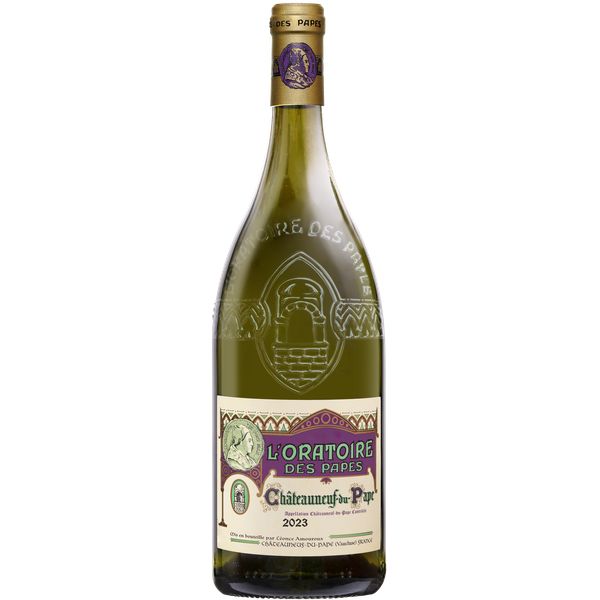 L’Oratoire des Papes AOP Châteauneuf‑du‑Pape 150 cl "Magnum" (2024/2025) Blanc - BIO