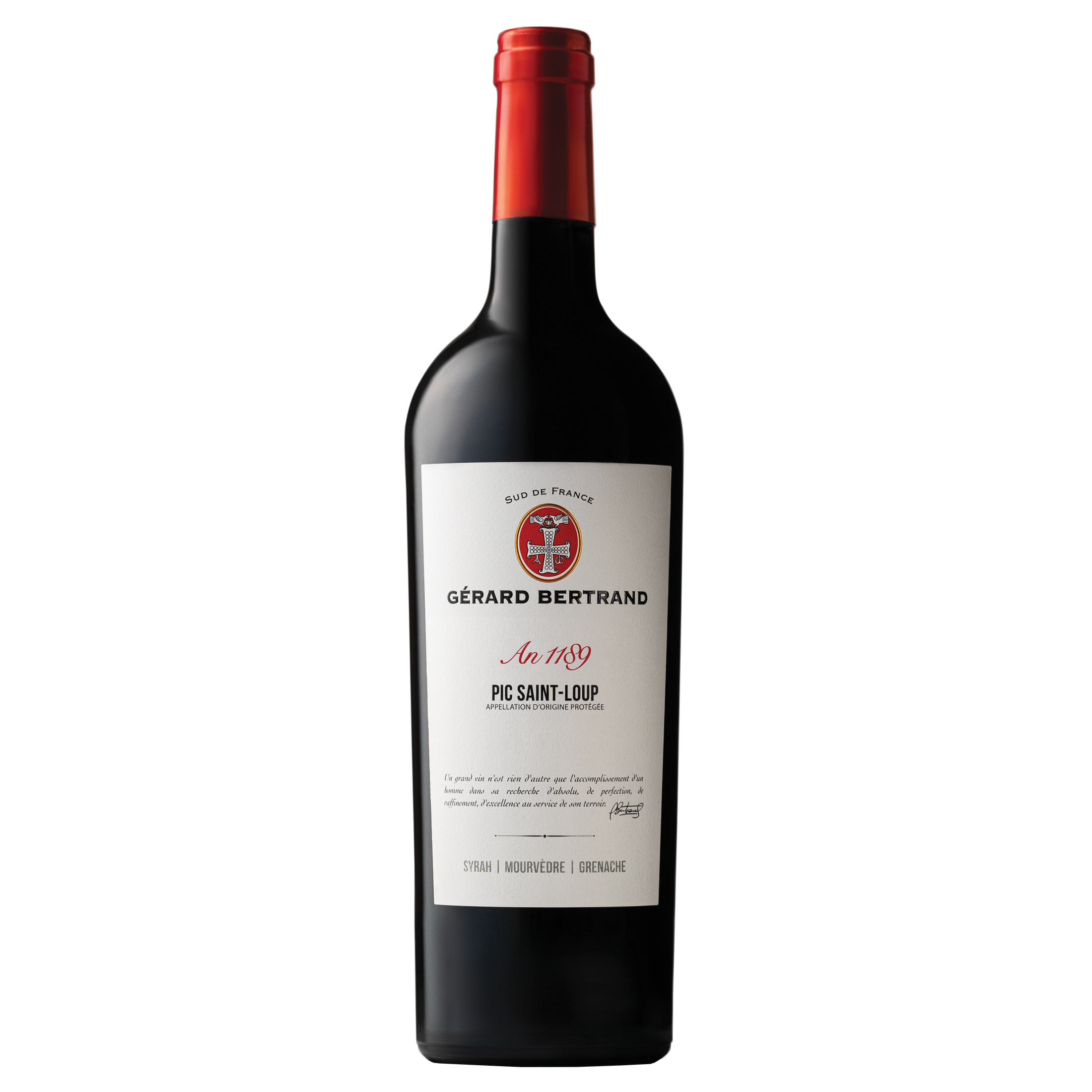 Gérard BERTRAND AOP Héritage Pic Saint Loup 75 cl (2024) Rouge